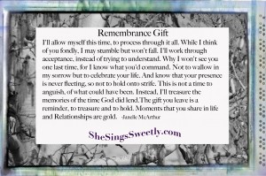 Remembrance Gift Poem PAGE